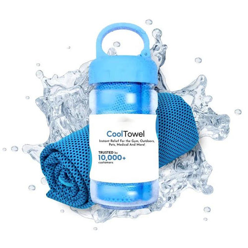 upsell 🎁Last Day Buy 1 Get 1 Free 🔥BQODQO® Cold Sweat Towel You Can Use Anywhere, Anytime! Reusable Soft Absorbent Cooling Portable