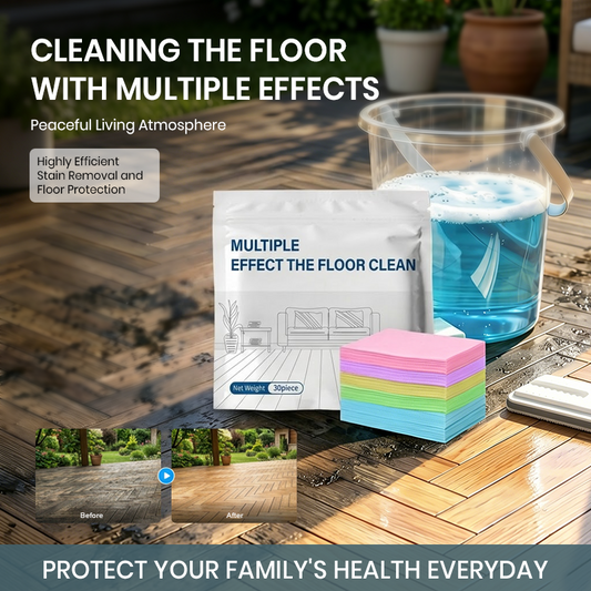 60% OFF Junafera® ⏰🔥LIMITED TIME 40% OFF! 30-Pieces Multi-Effect Floor Cleaning Sheets (Copy)