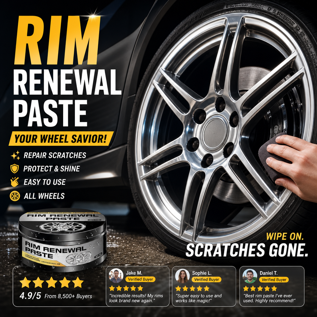 🥳 2026 HOT SALE 🥳 ✨ Junafera® All-in-One Wheel Care & Restoration Paste ✨ 🔥 50K+ SOLD! Join 30,000+ Happy Customers Worldwide!