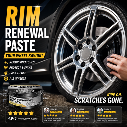 🥳 2026 HOT SALE 🥳 ✨ Junafera® All-in-One Wheel Care & Restoration Paste ✨ 🔥 50K+ SOLD! Join 30,000+ Happy Customers Worldwide!