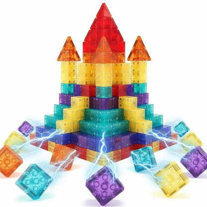 Junafera® Magnetic Building Block Set for Kids