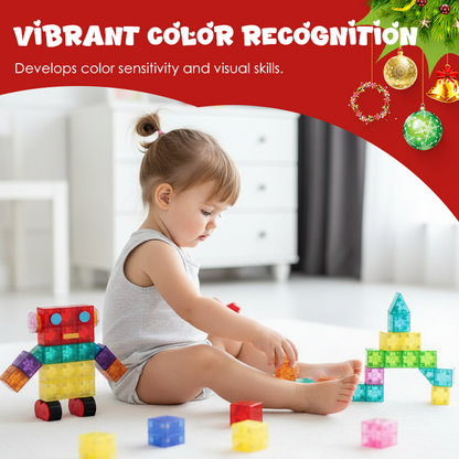 Junafera® Magnetic Building Block Set for Kids
