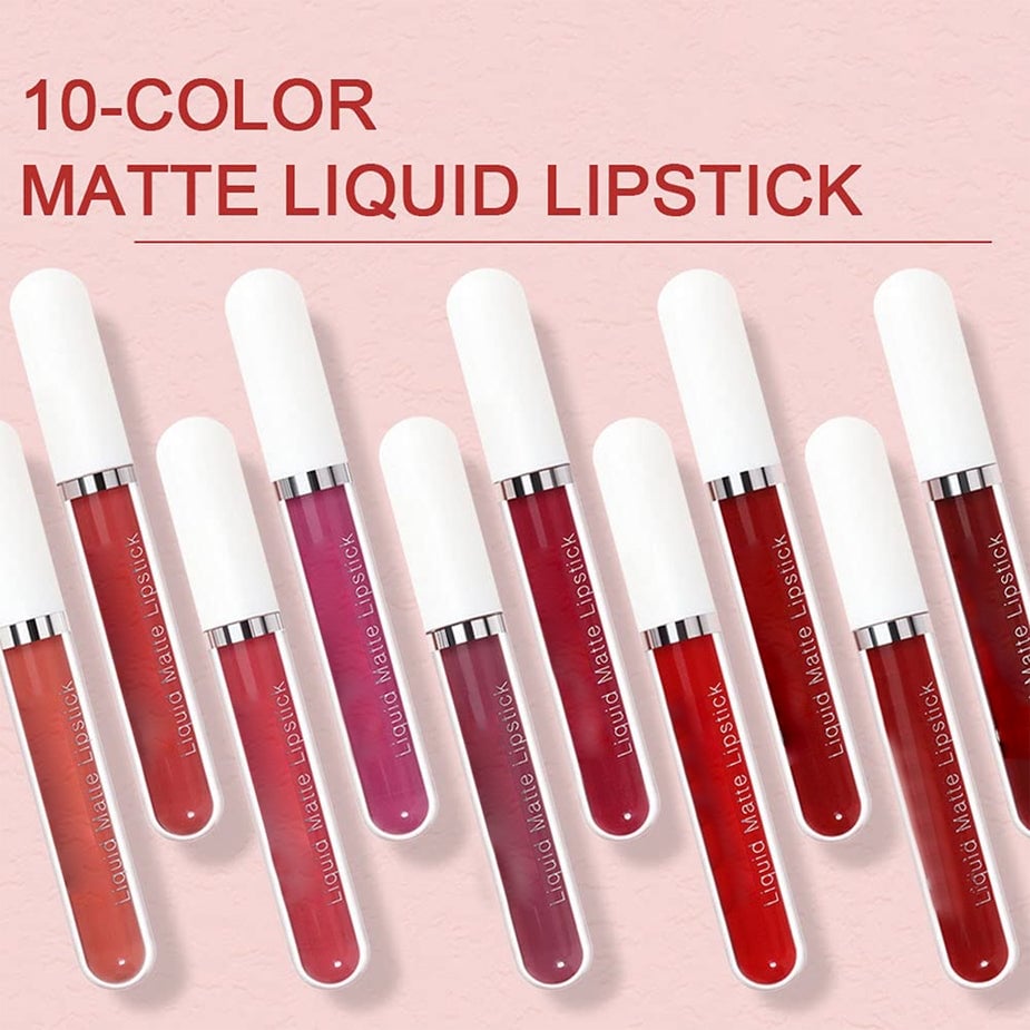 Junafera® 💞50K+ SOLD💝10Pcs Matte Waterproof  Long Lasting Lip Gloss