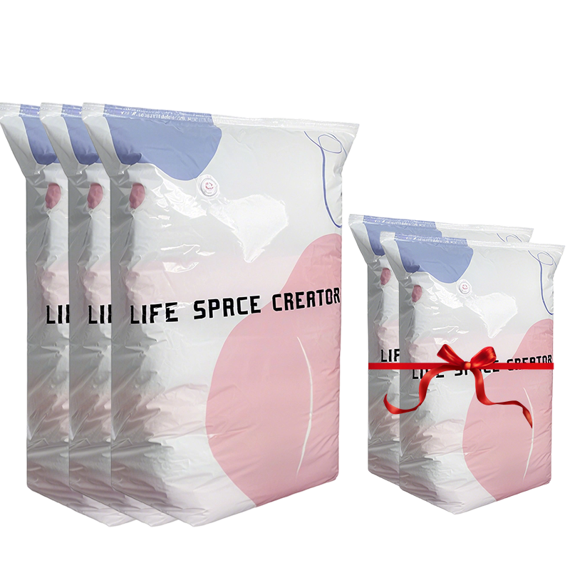 Junafera® 🧳💨 50% OFF! No‑Pump Vacuum Storage Bags – Press & seal, no pump needed. Saves 80% space, keeps clothes dry & dust‑free. Perfect for bulky bedding & off‑season gear. 🛏️🗄️