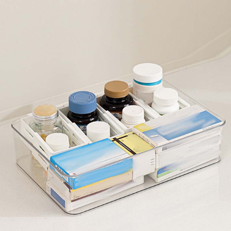 Junafera® Adjustable Fridge Organizer Divider