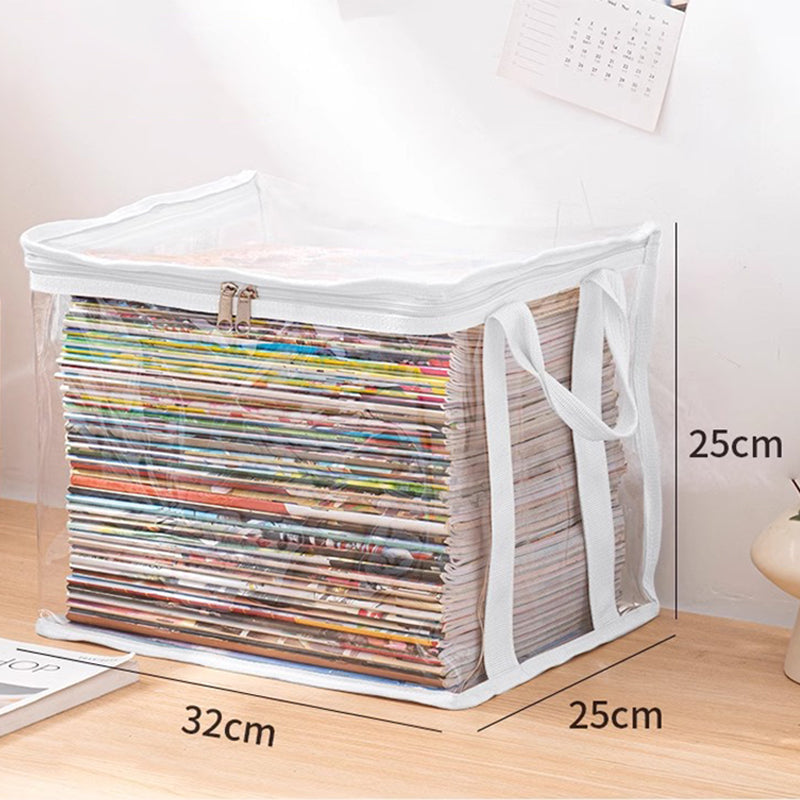 Junafera® ⏰🔥LIMITED TIME 50% OFF! 🏠 Transparent Large-Capacity Dustproof & Moisture-Proof Storage Bag – Perfect for Clothes, Toys, Books & More ✨