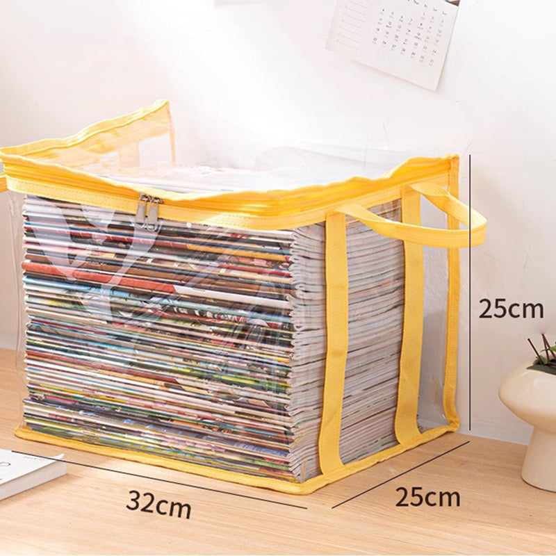 Junafera® ⏰🔥LIMITED TIME 50% OFF! 🏠 Transparent Large-Capacity Dustproof & Moisture-Proof Storage Bag – Perfect for Clothes, Toys, Books & More ✨