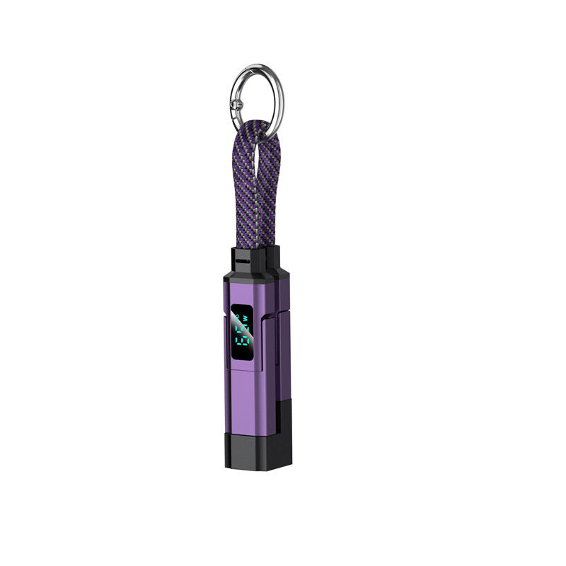 upsell🔥HOT SALE 60% OFF🔥Junafera® 4-in-1 Digital Display Keychain Charging Cable