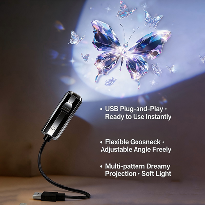 ✨ Plug-and-Play HD Galaxy & Ocean Projector Night Light🥳50,000+ Happy Users