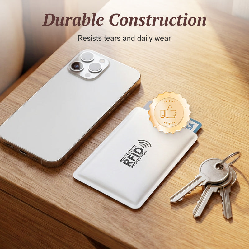 Junafera® RFID Blocking Sleeves for Credit Cards