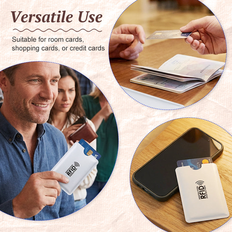 Junafera® RFID Blocking Sleeves for Credit Cards