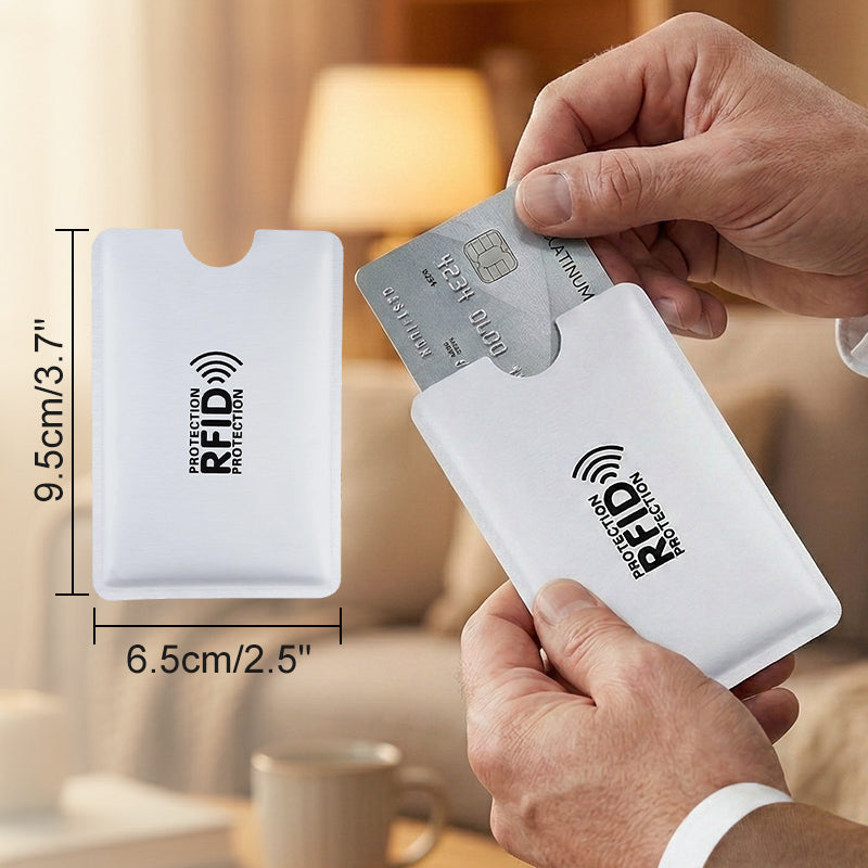 Junafera® RFID Blocking Sleeves for Credit Cards