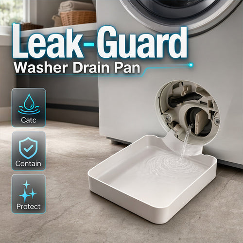 upsell 🌟LAST DAY SALE: ONLY $ 9.99!!🎁✨Junafera® Universal Front-Load Washing Machine Drain Pan