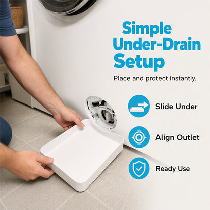 upsell 🌟LAST DAY SALE: ONLY $ 9.99!!🎁✨Junafera® Universal Front-Load Washing Machine Drain Pan