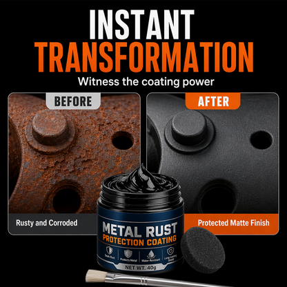 🥳2026 HOT SALE🥳💞50K+ SOLD!🔧🏠 60% OFF! Junafera® Metal Rust Protection Black Repair Paste – Restores rusty gates, railings & tools. Forms protective coating – no need to replace! 🛡️✨ upsell