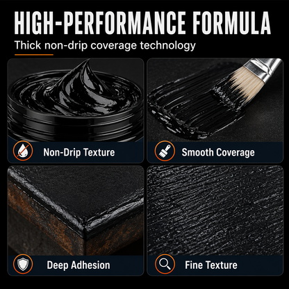 🥳2026 HOT SALE🥳💞50K+ SOLD!🔧🏠 60% OFF! Junafera® Metal Rust Protection Black Repair Paste – Restores rusty gates, railings & tools. Forms protective coating – no need to replace! 🛡️✨ upsell