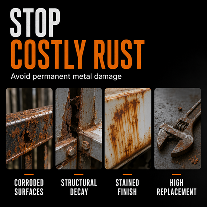 🥳2026 HOT SALE🥳💞50K+ SOLD!🔧🏠 60% OFF! Junafera® Metal Rust Protection Black Repair Paste – Restores rusty gates, railings & tools. Forms protective coating – no need to replace! 🛡️✨ upsell